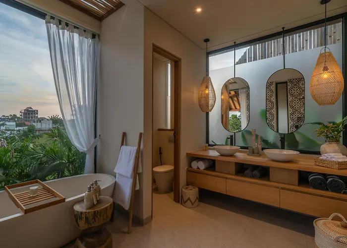Saya - Trendy 2br With Upscale Charm In Pererenan Villa Canggu (Bali)